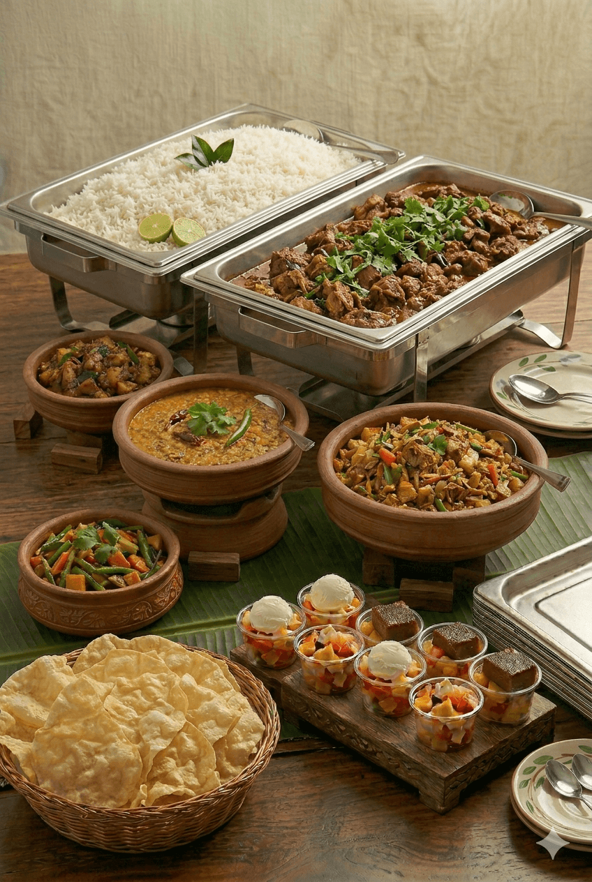 Small event tray package for 10 persons
